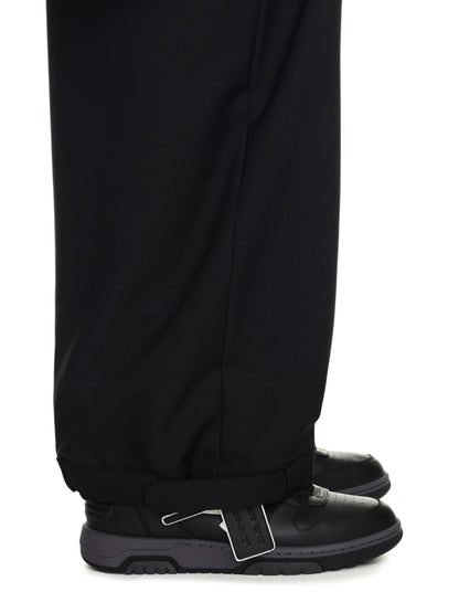 Off-White Out Of Office Calf Leather Black