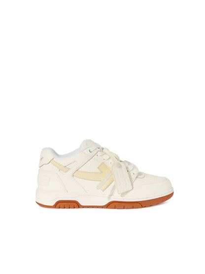 Off-White Out Of Office Calf Leather White