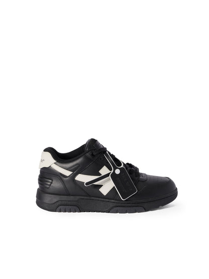 Off-White Out Of Office Leather Sneakers Black