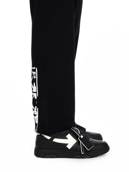 Off-White Out Of Office Leather Sneakers Black