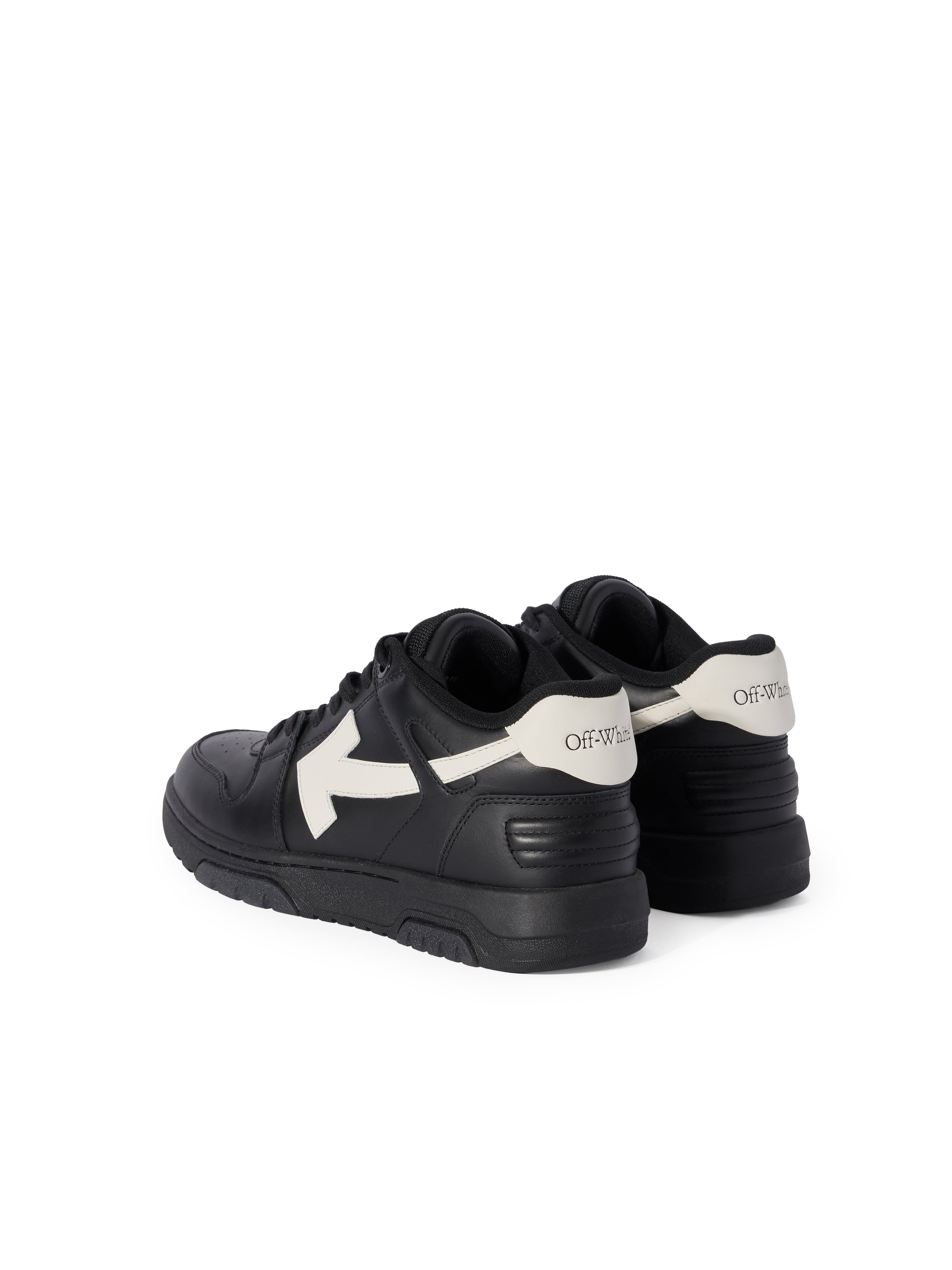 Off-White Out Of Office Leather Sneakers Black