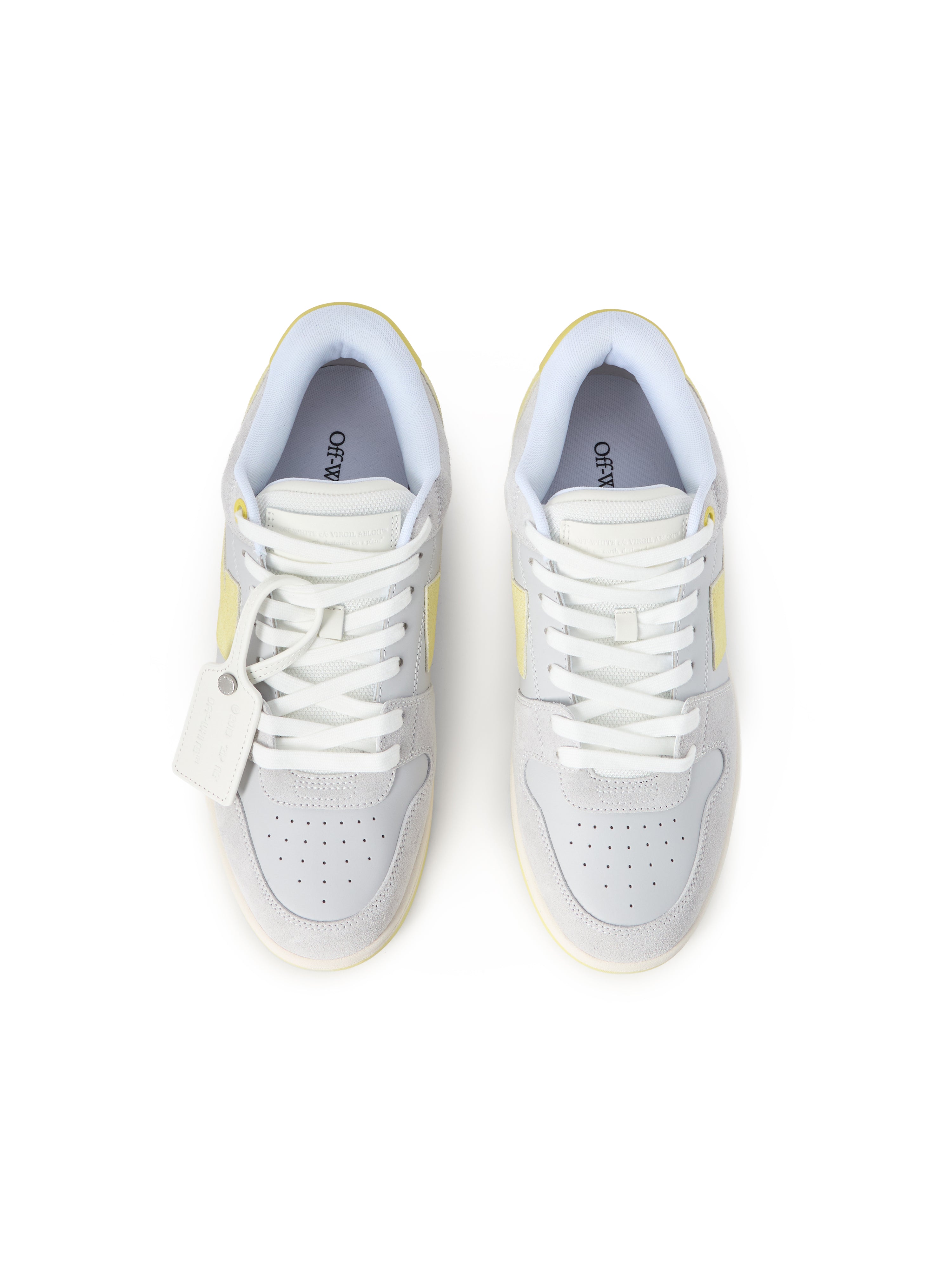 Off-White Out Of Office Suede Sneakers Grey