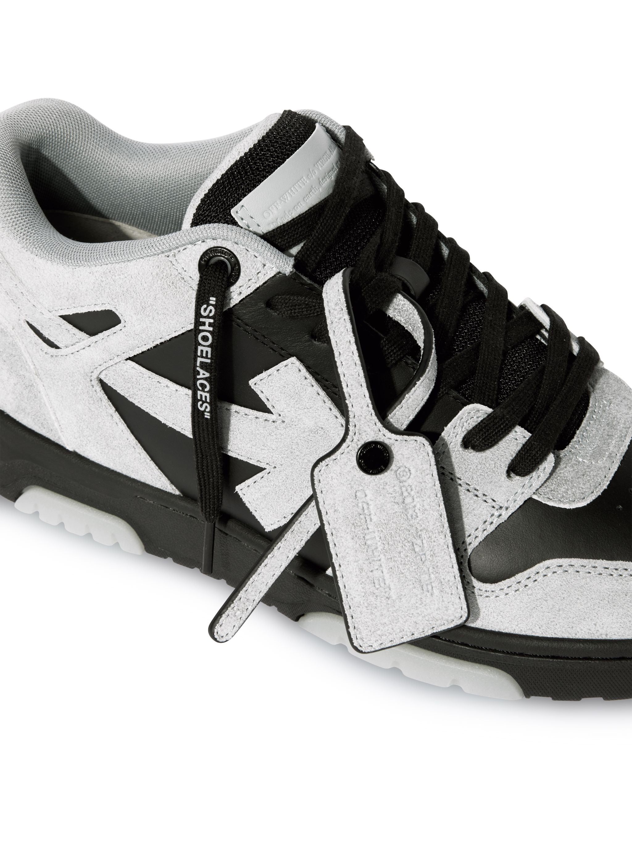 Off-White Out Of Office Suede Black