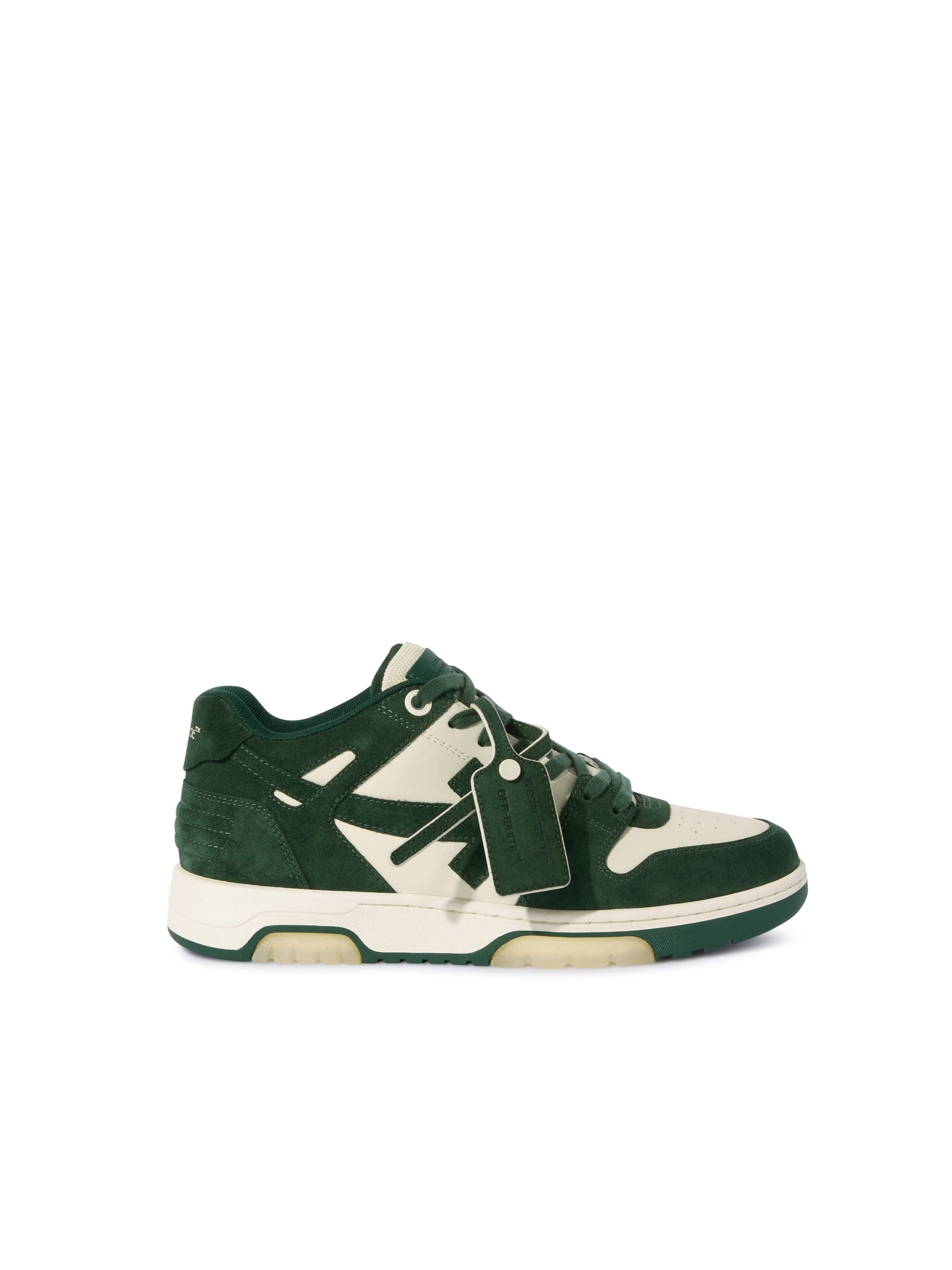 Off-White Out Of Office Suede Green