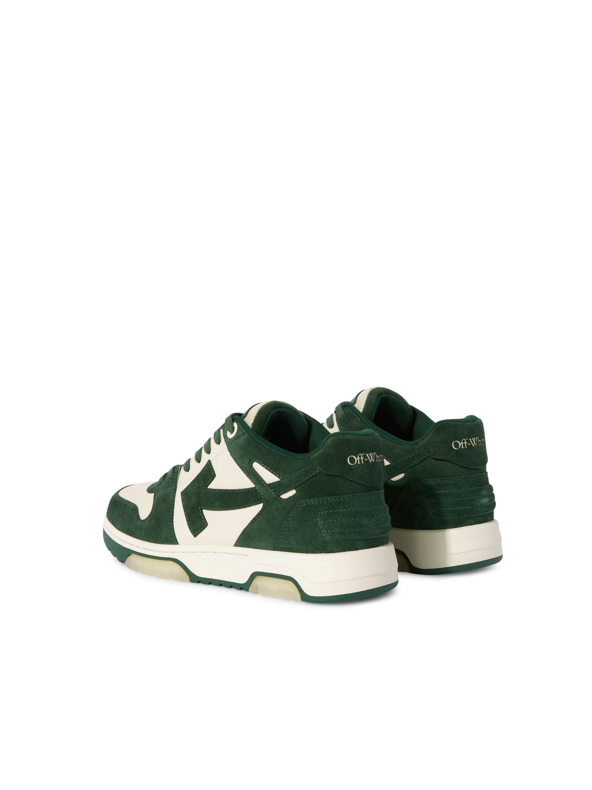 Off-White Out Of Office Suede Green