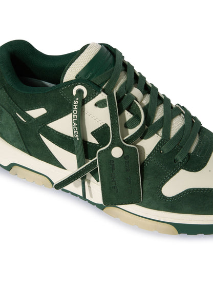 Off-White Out Of Office Suede Green