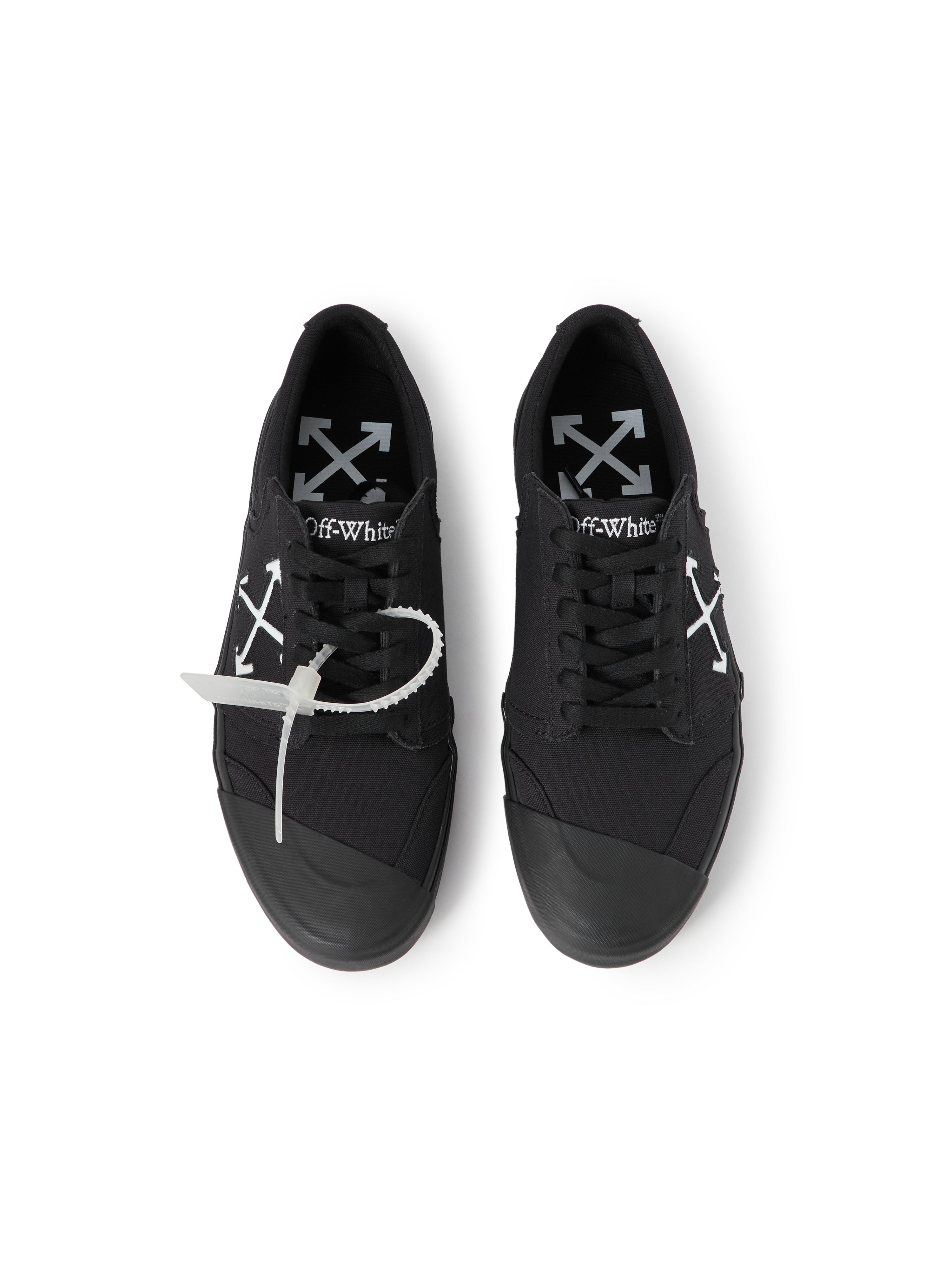 Off-White Vulcanized Undercut Sneakers Black