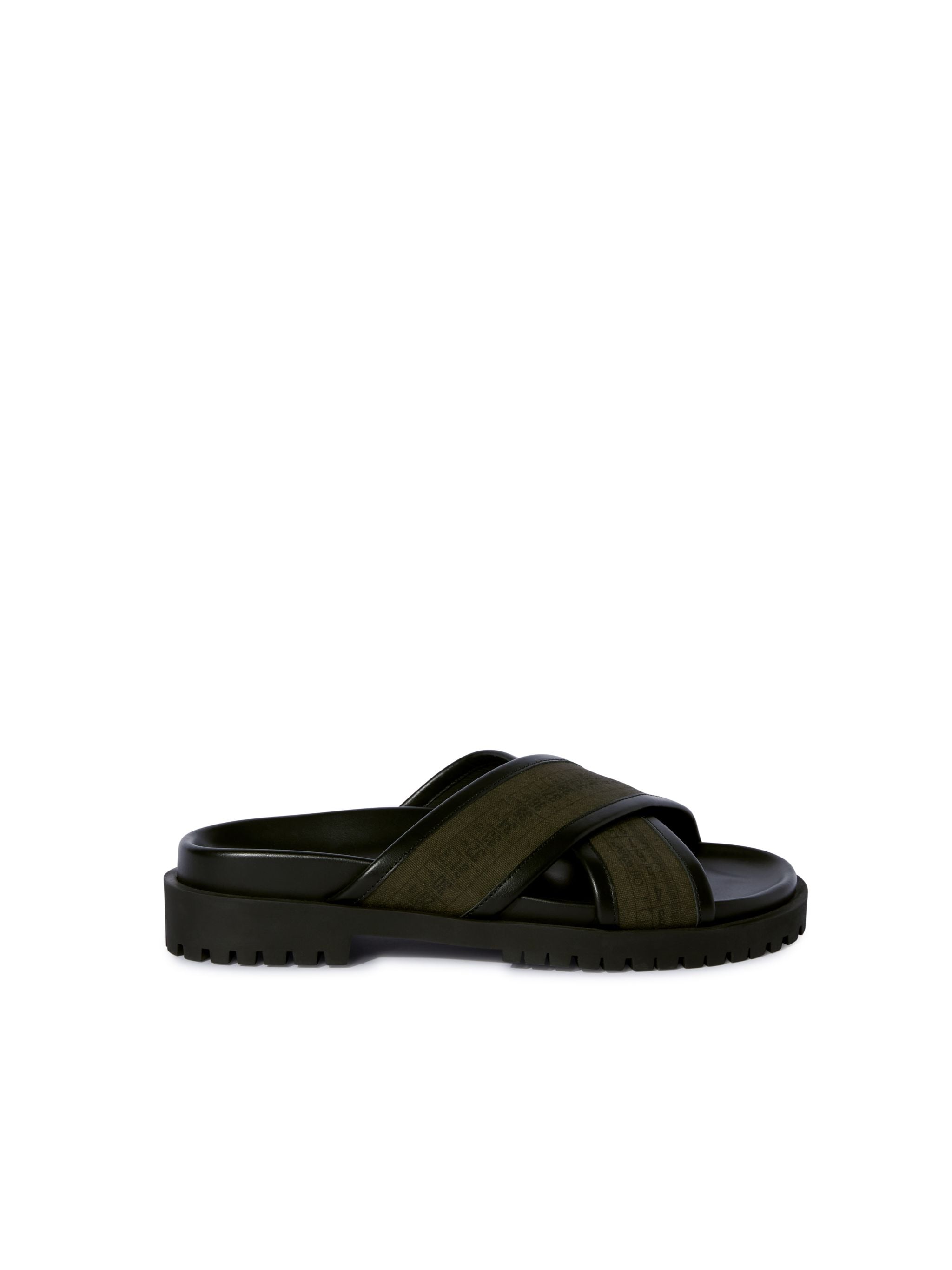 Off-White Chicago Criss Cross Sandal Green