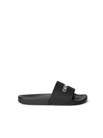 Off-White Bookish Slide Sandals Black
