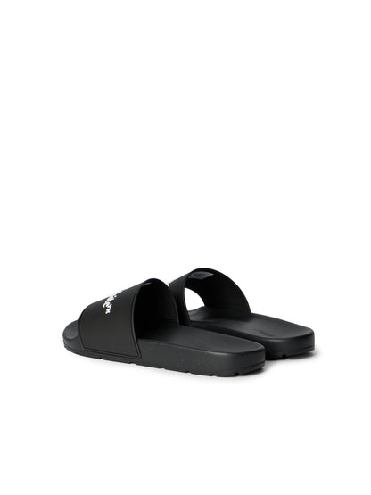 Off-White Bookish Slide Sandals Black