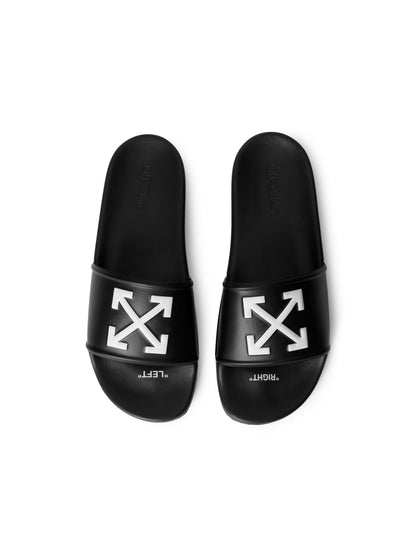 Off-White Arrow Slide Sandals Black