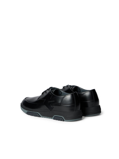 Off-White Derby Leather Shoes Black