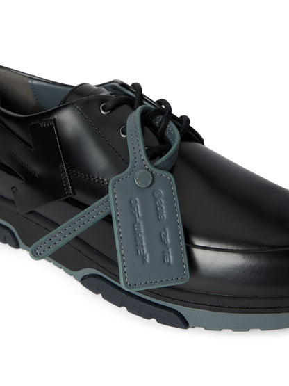 Off-White Derby Leather Shoes Black