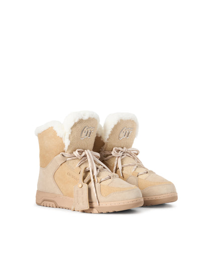 Off-White Winter Boots Beige