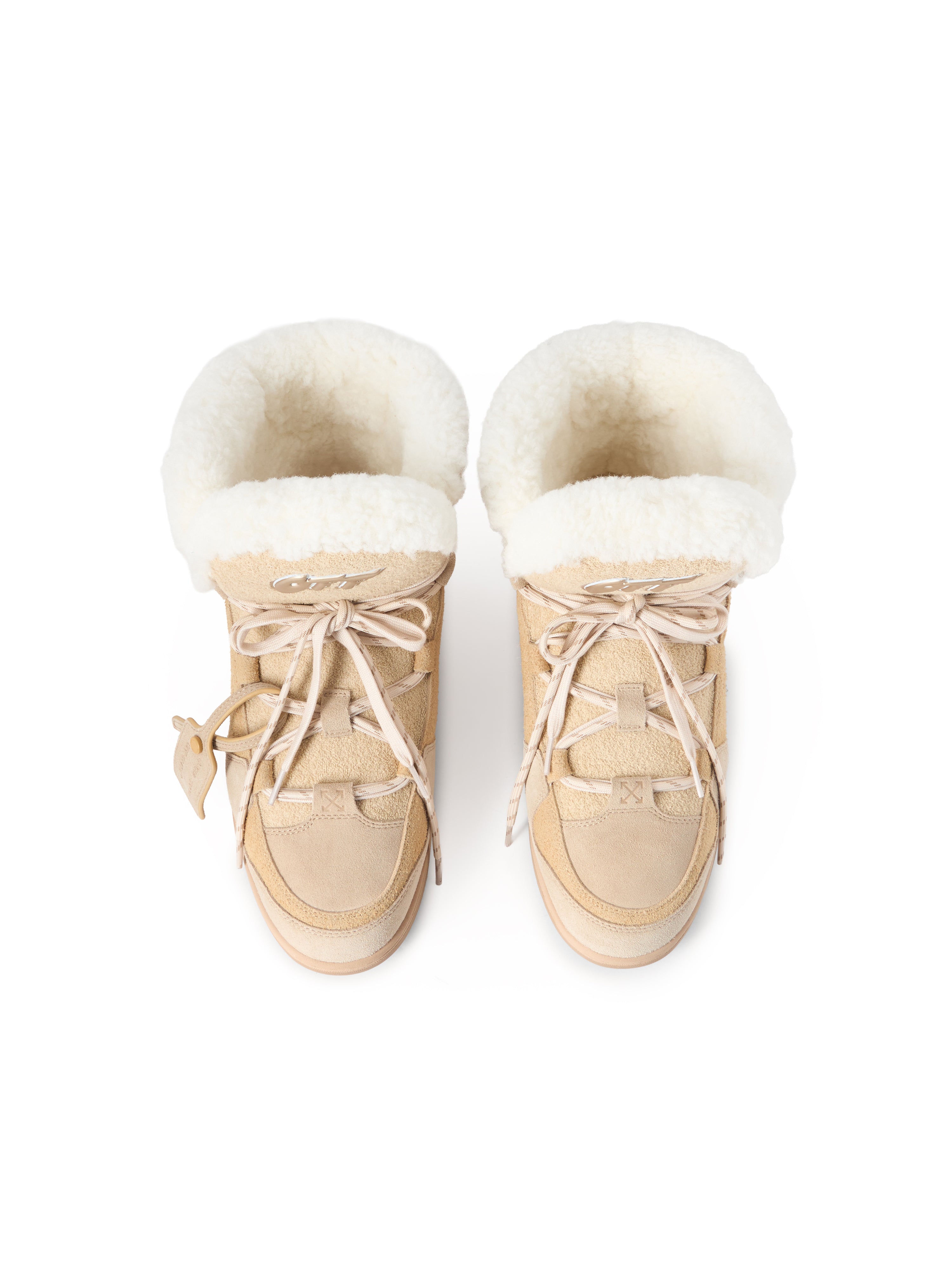 Off-White Winter Boots Beige