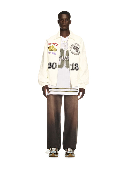 Off-White Rhino Full Lea Raglan Varsity