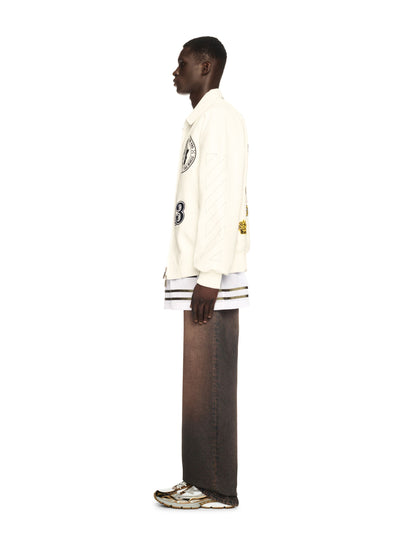 Off-White Rhino Full Lea Raglan Varsity