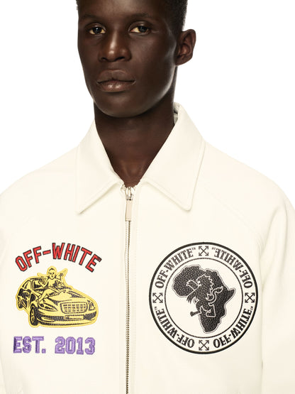 Off-White Rhino Full Lea Raglan Varsity