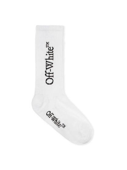 Off-White Bookish Mid Calf Socks