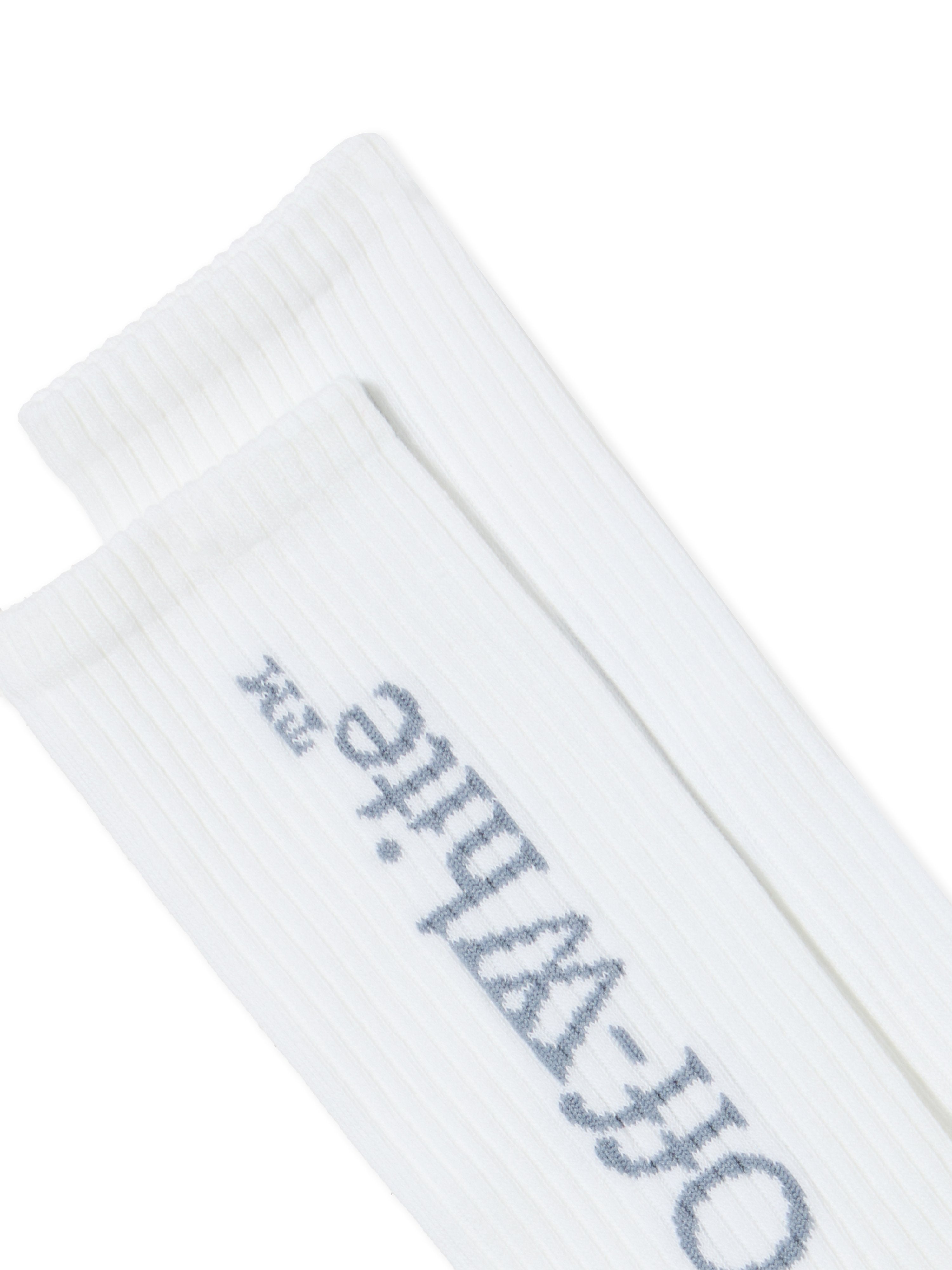 Off-White Mid Bookish Calf Socks