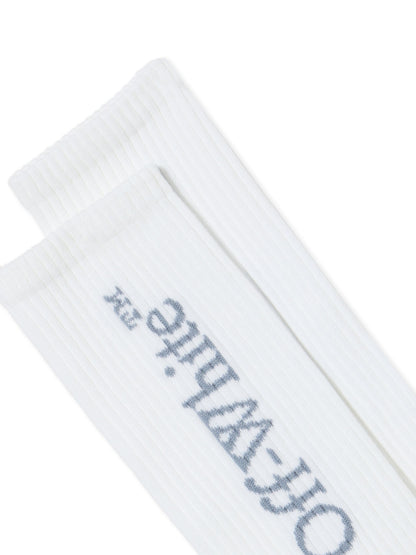 Off-White Mid Bookish Calf Socks
