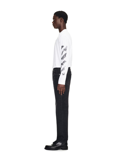 Off-White Arr Tapered Jeans Black