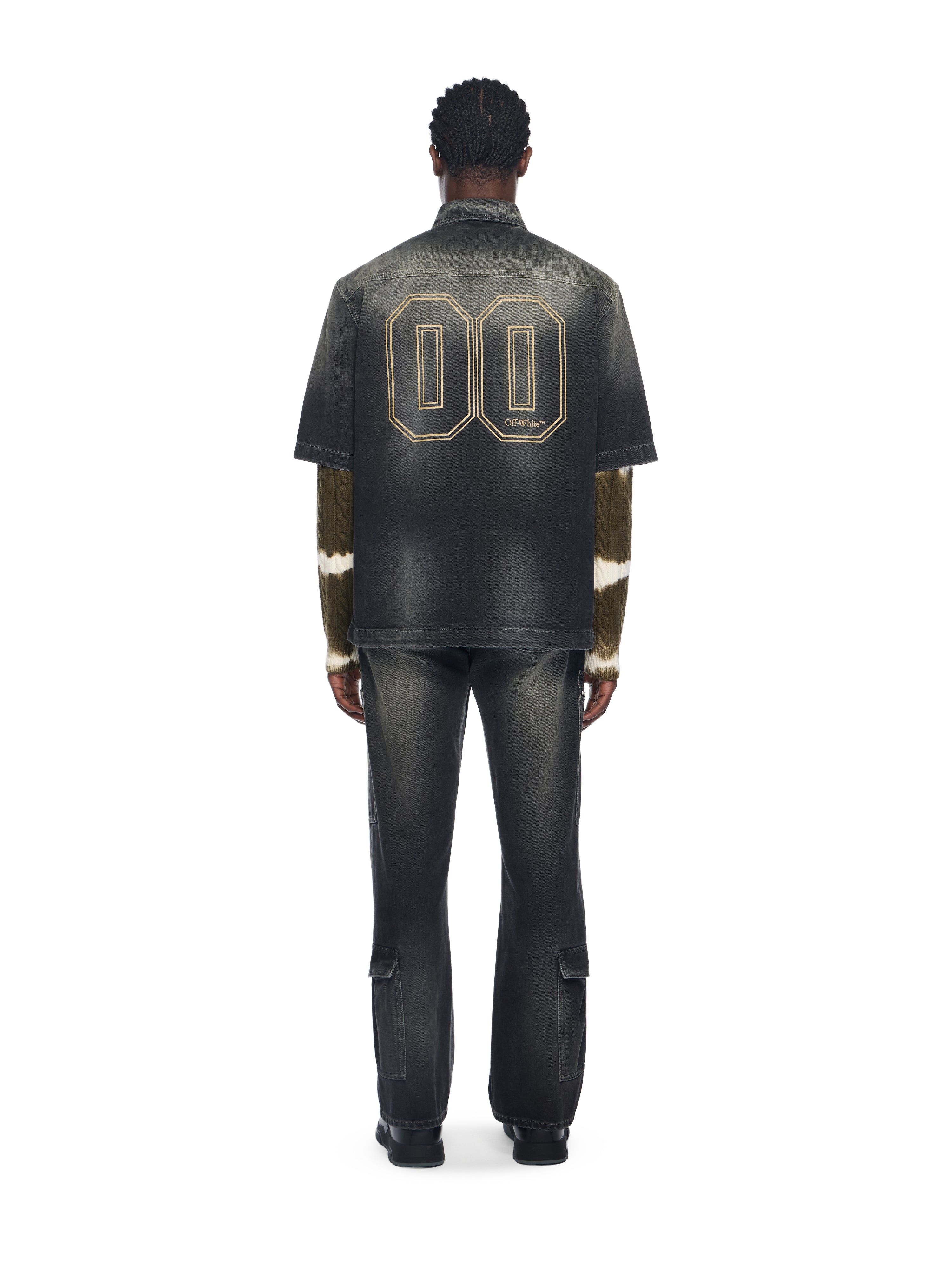 Off-White Gothic Skate Cargo Jeans Black