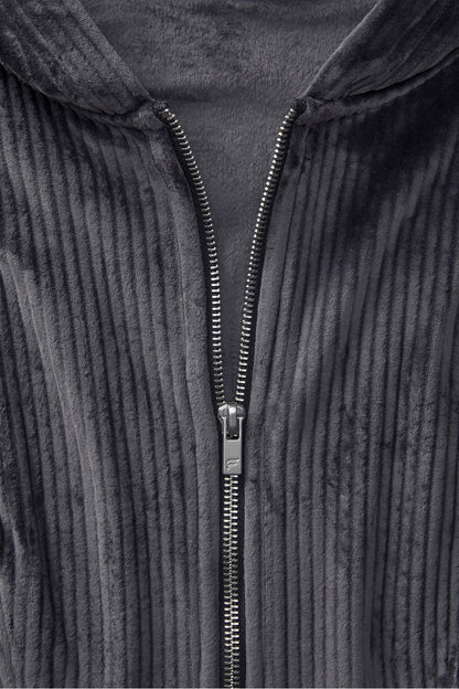 Fabletics Plush Rib Hooded Jumpsuit