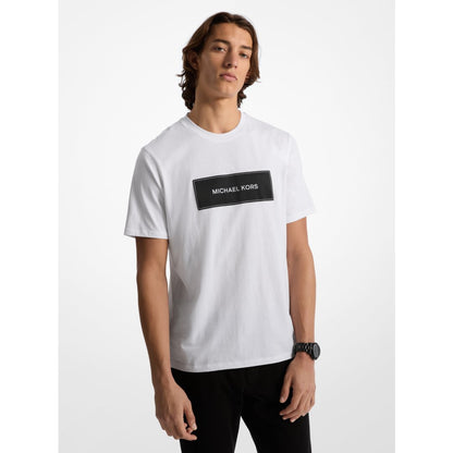 Michael Kors Logo Cotton T-Shirt WHITE