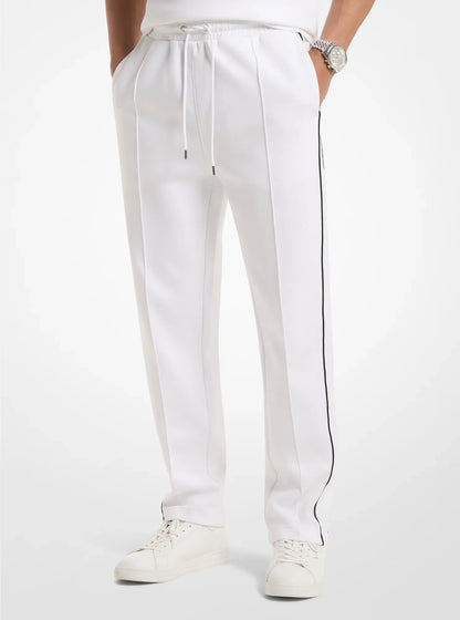 Michael Kors Cotton Blend Joggers WHITE