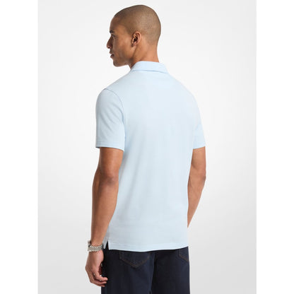 Michael Kors Pima Cotton Piqu Polo Shirt PASTEL BLUE