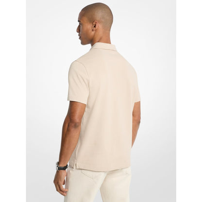 Michael Kors Pima Cotton Piqu Polo Shirt LIGHT SAND