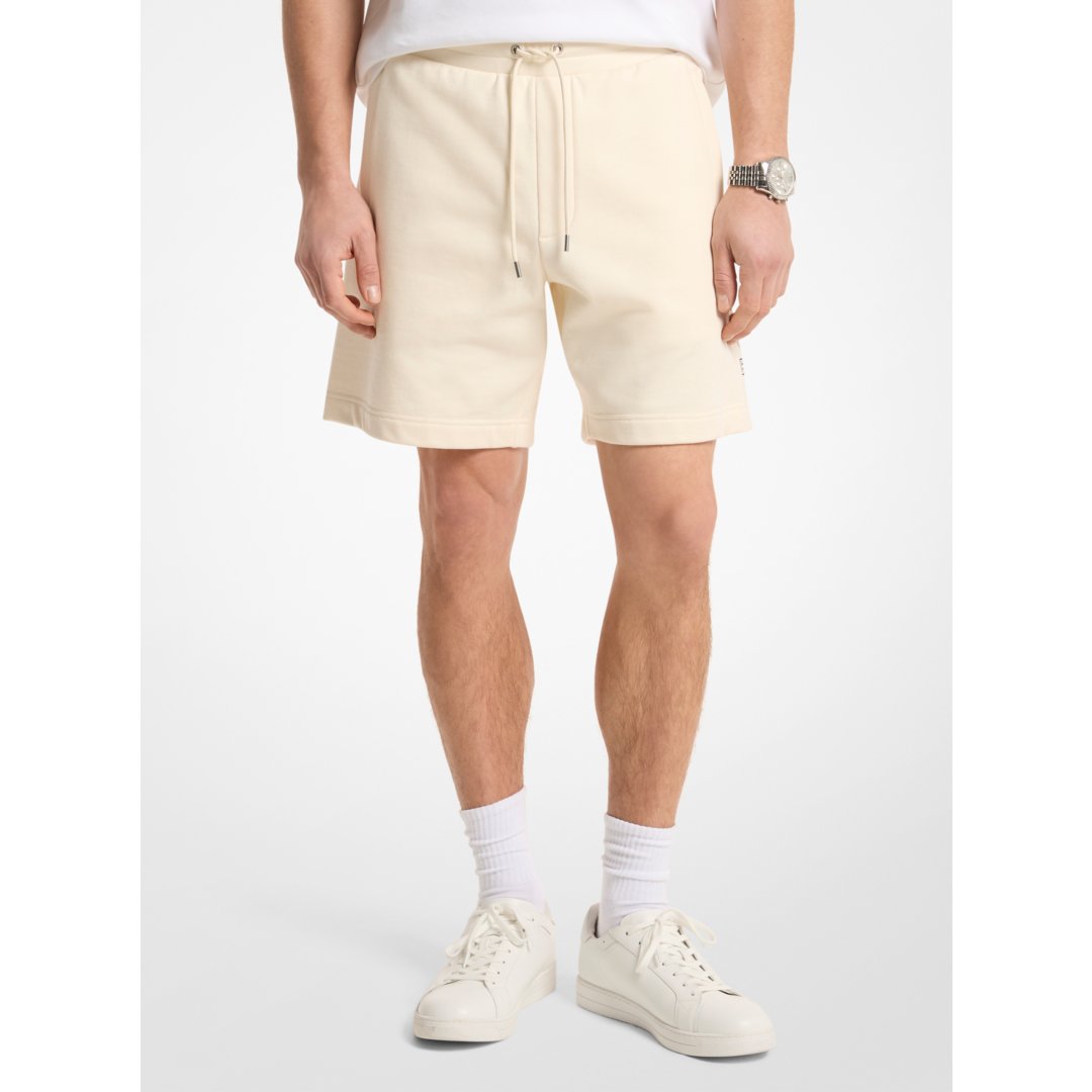Michael Kors Logo Cotton Shorts BONE