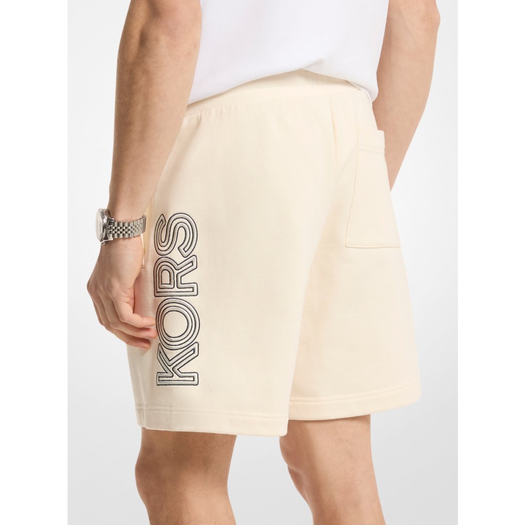 Michael Kors Logo Cotton Shorts BONE