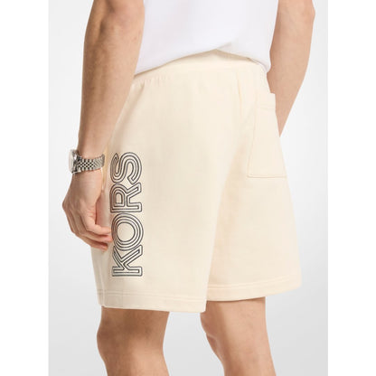 Michael Kors Logo Cotton Shorts BONE
