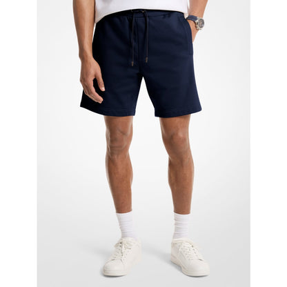 Michael Kors Logo Cotton Shorts MIDNIGHT