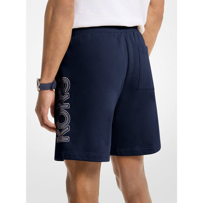 Michael Kors Logo Cotton Shorts MIDNIGHT