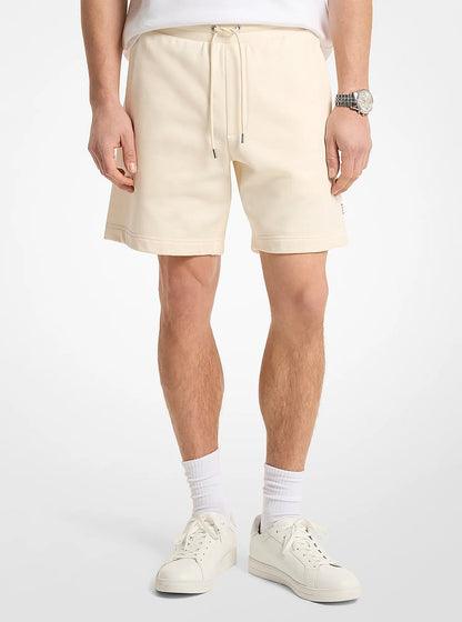 Michael Kors Logo Cotton Shorts BONE