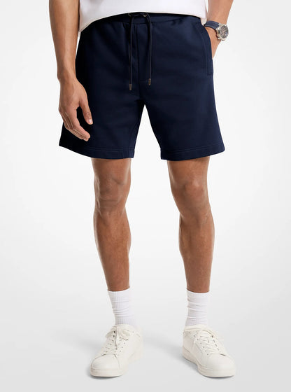 Michael Kors Logo Cotton Shorts MIDNIGHT