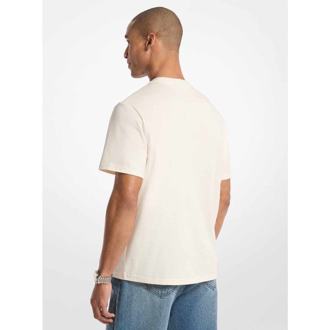 Michael Kors KORS Cotton Jersey T-Shirt BONE