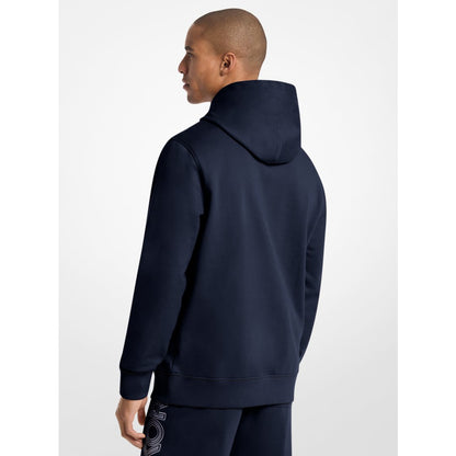 Michael Kors Logo Cotton Hoodie MIDNIGHT