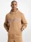 Michael Kors Logo Cotton Hoodie DARK CAMEL
