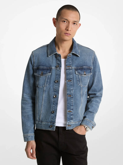 Michael Kors Denim Trucker Jacket MARSHALL