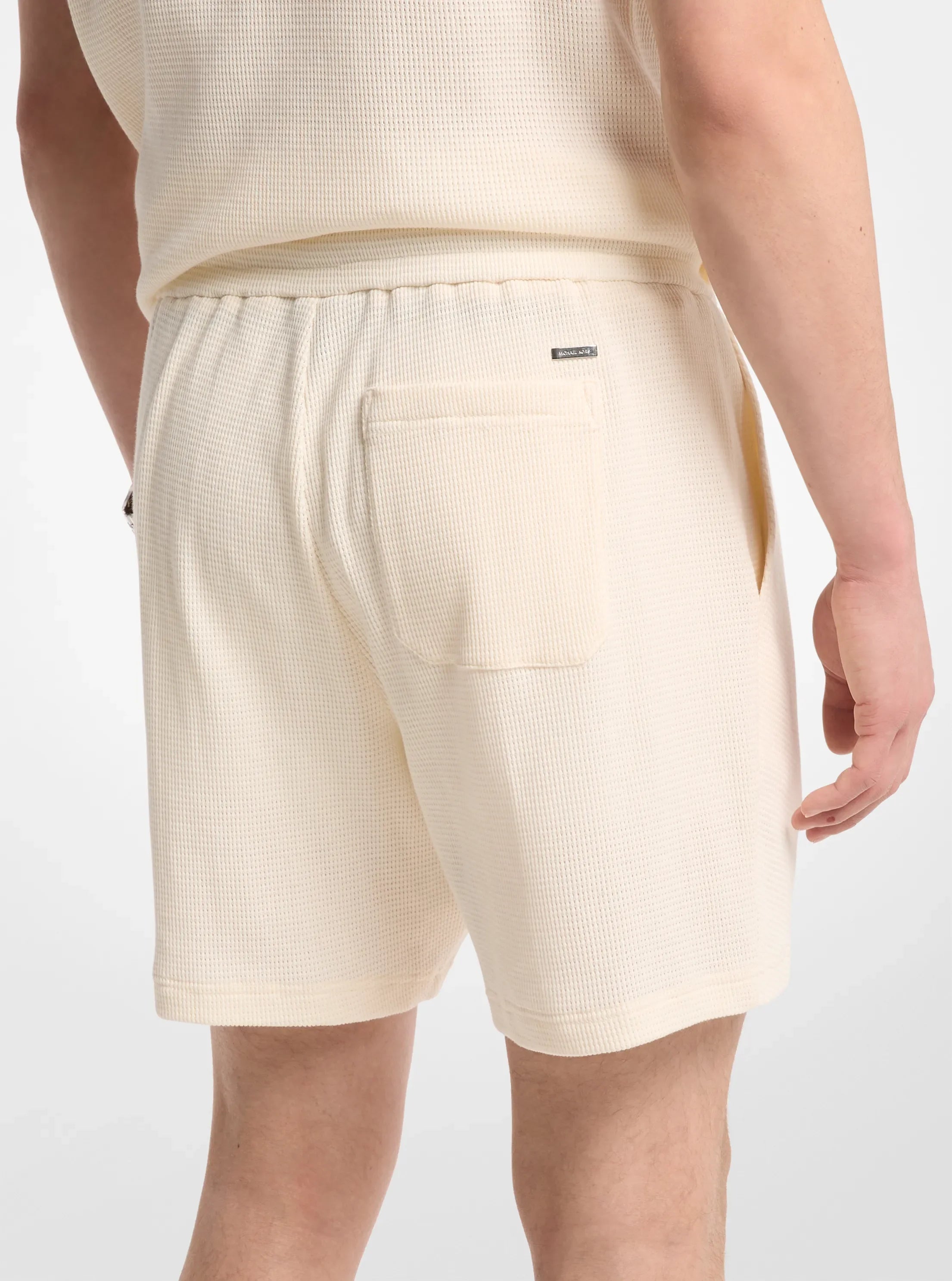 Michael Kors Waffle Knit Shorts LT CREAM