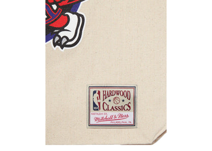 Ovo Mitchell And Ness 95 Raptors Tote Bag Cream