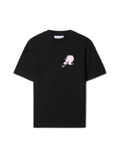 Off-White Roses Arrows Regular Tee Black