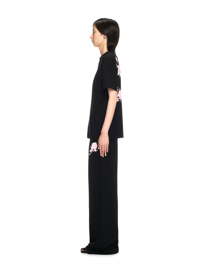 Off-White Roses Arrows Regular Tee Black