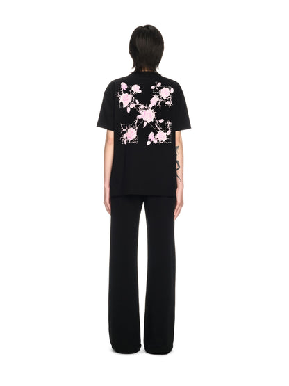 Off-White Roses Arrows Regular Tee Black