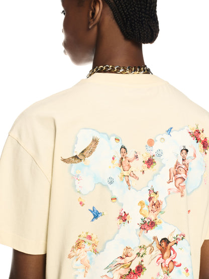 Off-White Cloud Arrow Regular Tee Neutrals