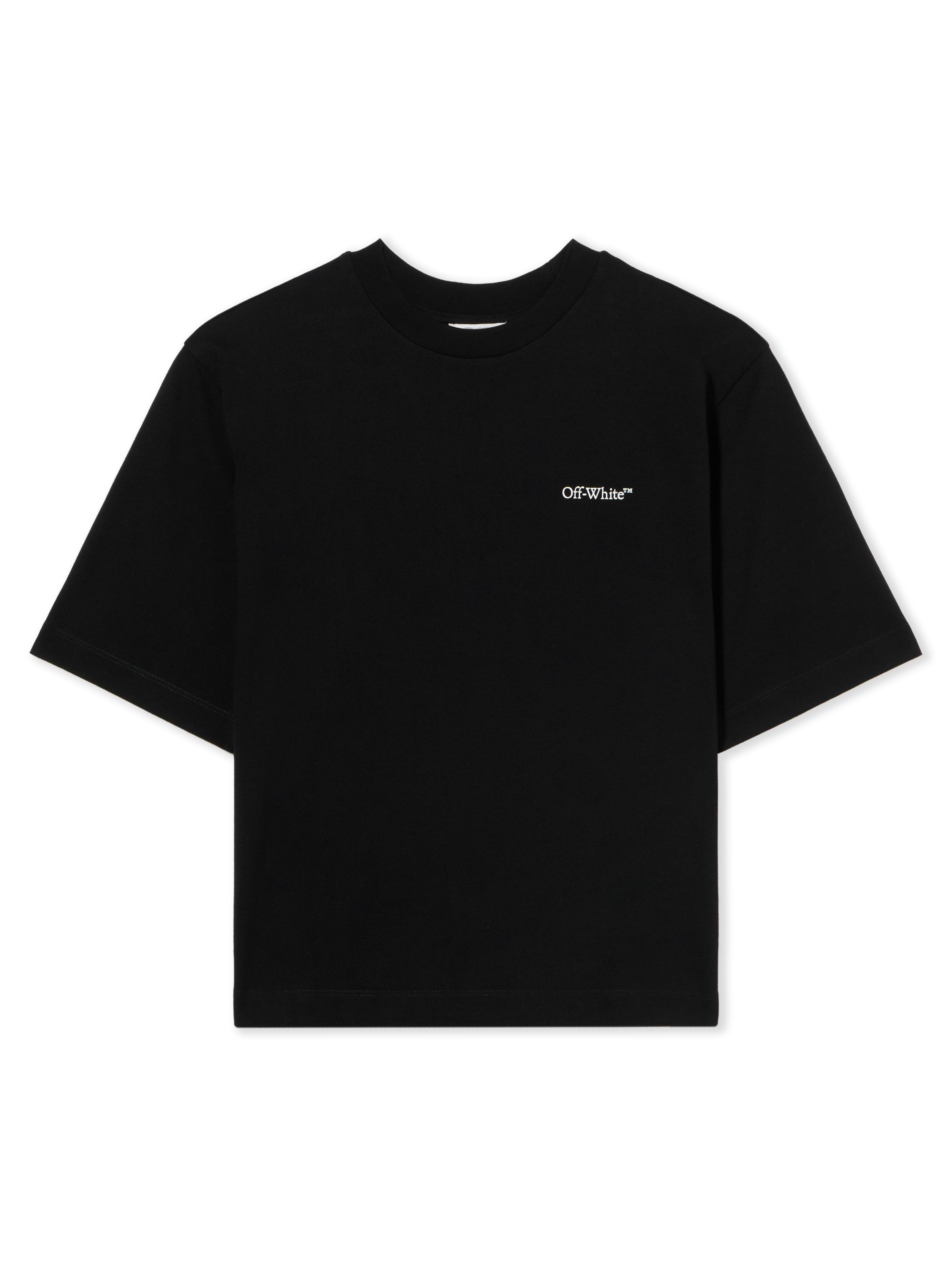 Off-White Scribble Diag Boxy Tshirt Black